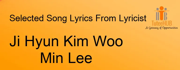 Ji Hyun Kim Woo Min Lee