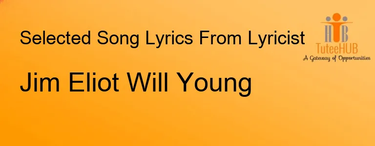 Jim Eliot Will Young