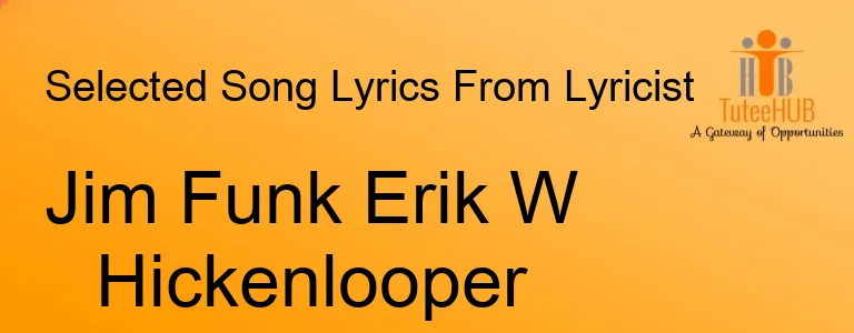 Jim Funk Erik W Hickenlooper