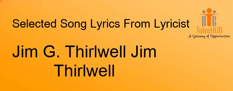 Jim G. Thirlwell Jim Thirlwell