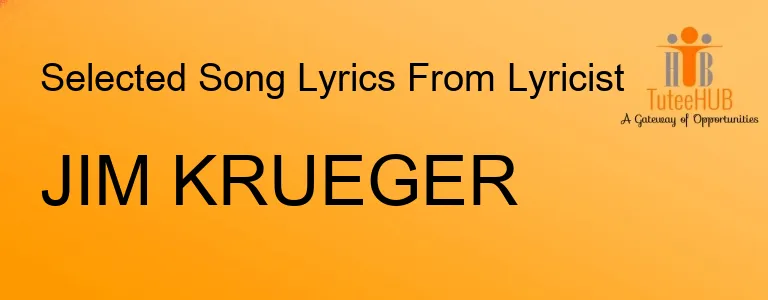 JIM KRUEGER
