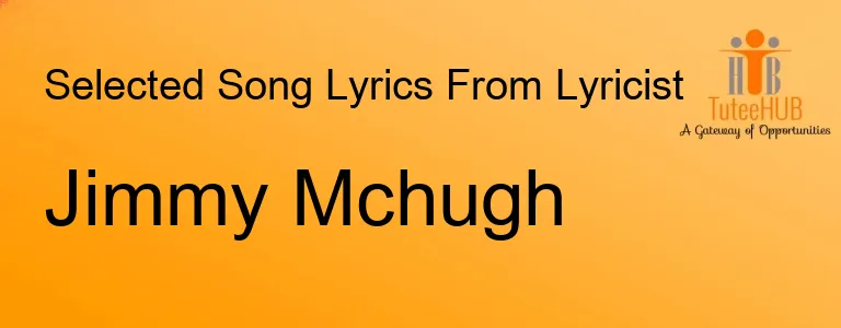 Jimmy Mchugh