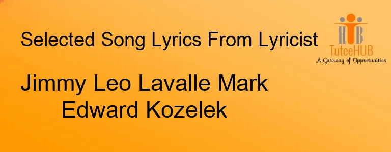 Jimmy Leo Lavalle Mark Edward Kozelek