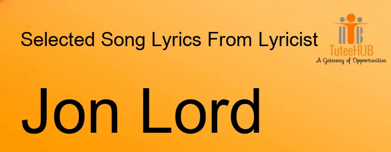 Jon Lord