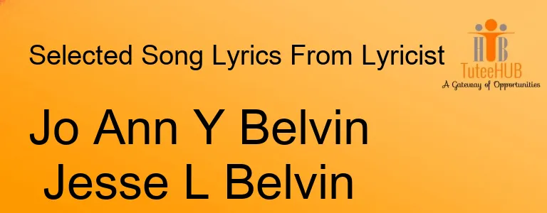 Jo Ann Y Belvin Jesse L Belvin