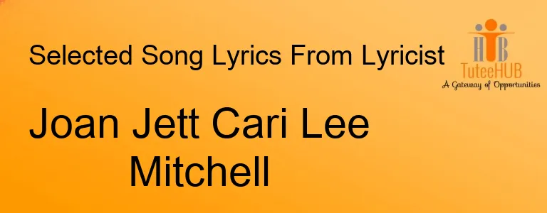 Joan Jett Cari Lee Mitchell