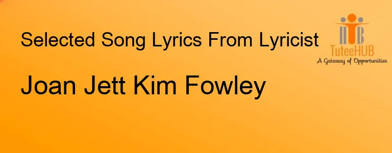 Joan Jett Kim Fowley