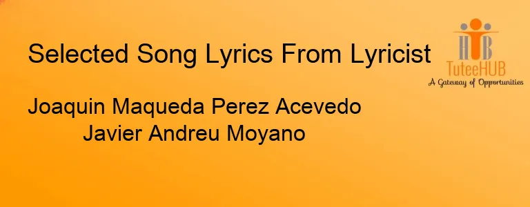 Joaquin Maqueda Perez Acevedo Javier Andreu Moyano