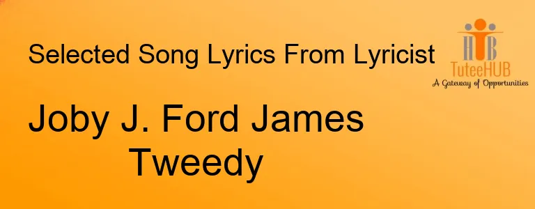 Joby J. Ford James Tweedy