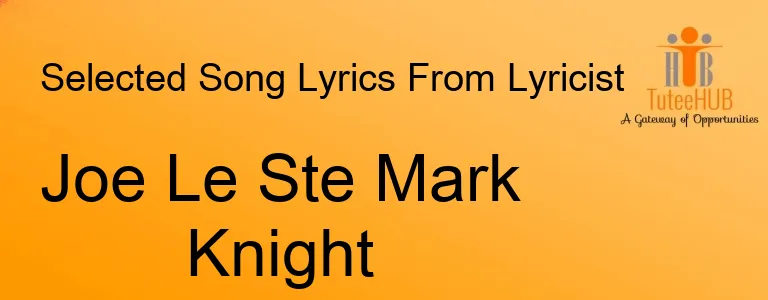 Joe Le Ste Mark Knight