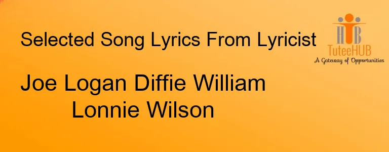 Joe Logan Diffie William Lonnie Wilson