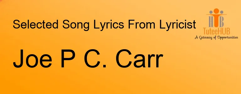 Joe P C. Carr