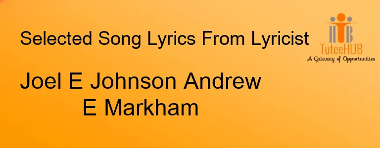 Joel E Johnson Andrew E Markham