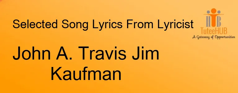 John A. Travis Jim Kaufman