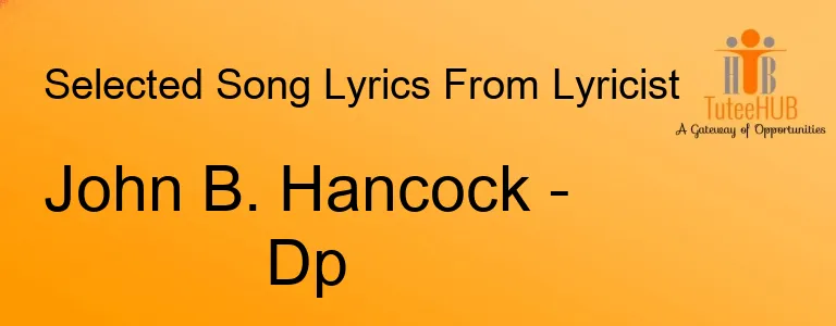 John B. Hancock - Dp