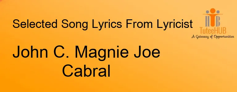 John C. Magnie Joe Cabral