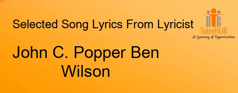 John C. Popper Ben Wilson