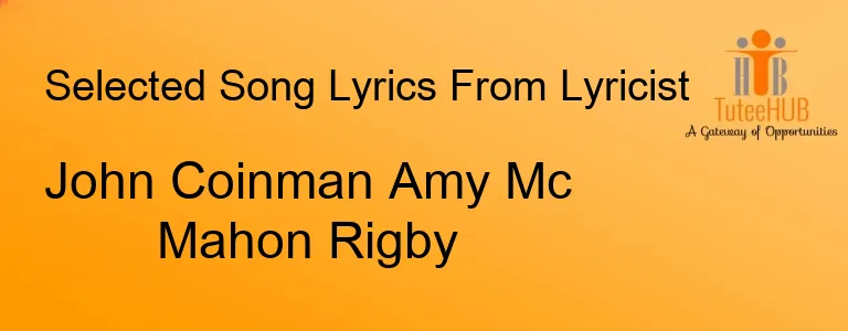 John Coinman Amy Mc Mahon Rigby