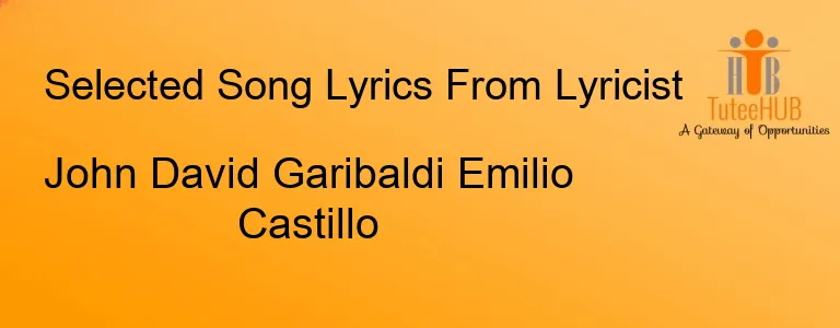 John David Garibaldi Emilio Castillo