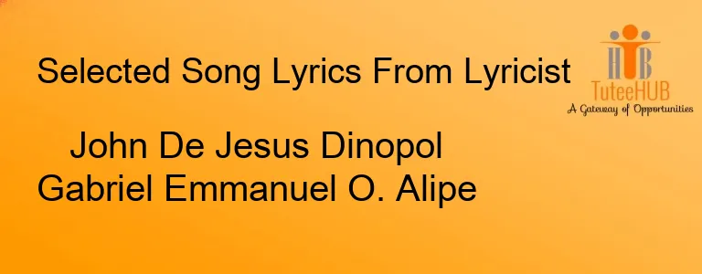 John De Jesus Dinopol Gabriel Emmanuel O. Alipe