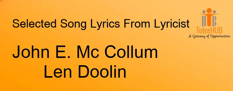 John E. Mc Collum Len Doolin