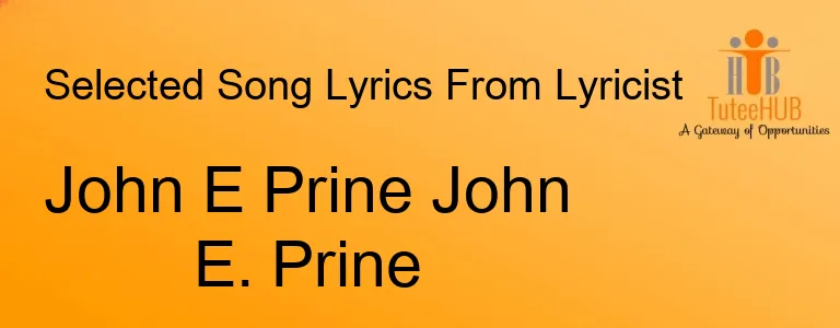 John E Prine John E. Prine