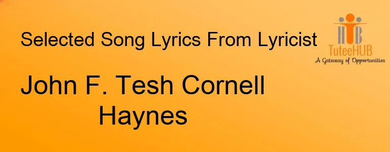 John F. Tesh Cornell Haynes