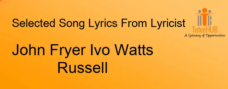 John Fryer Ivo Watts Russell