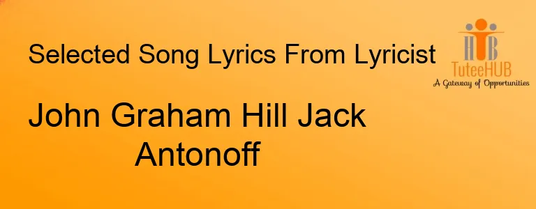 John Graham Hill Jack Antonoff