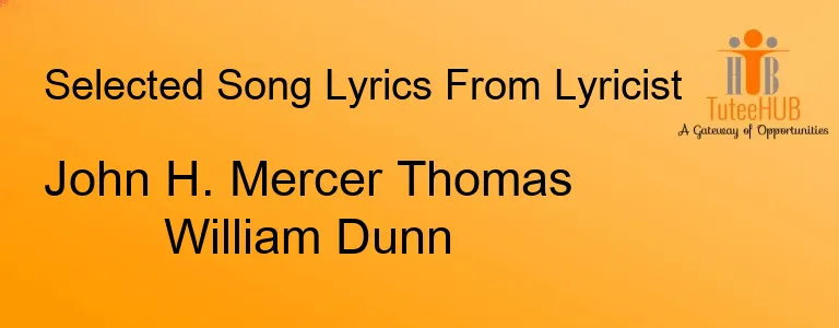 John H. Mercer Thomas William Dunn