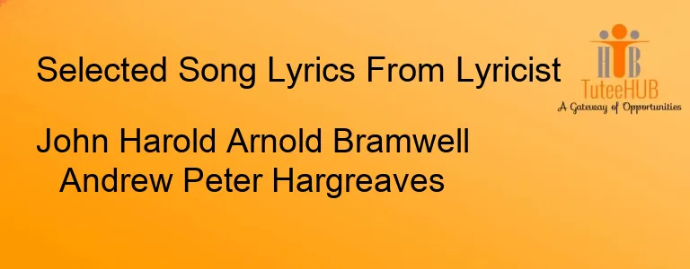 John Harold Arnold Bramwell Andrew Peter Hargreaves