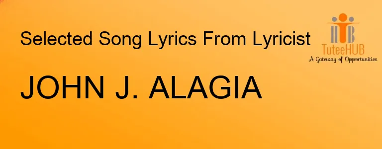 JOHN J. ALAGIA