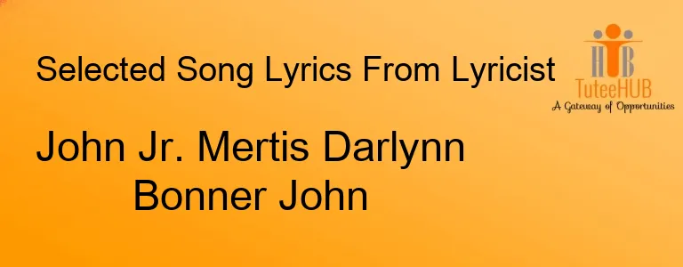 John Jr. Mertis Darlynn Bonner John