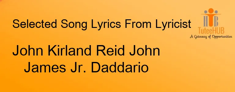John Kirland Reid John James Jr. Daddario