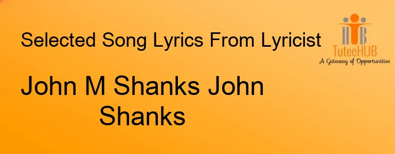 John M Shanks John Shanks