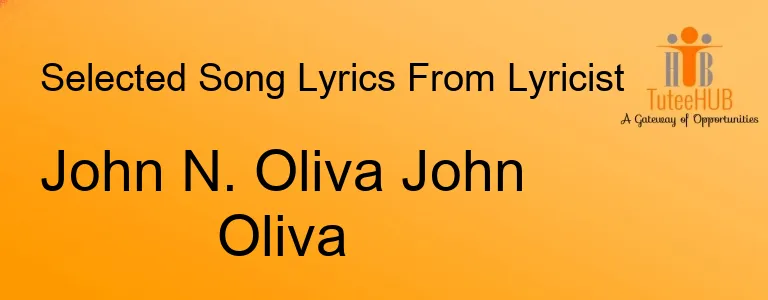 John N. Oliva John Oliva