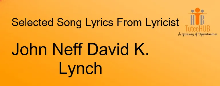 John Neff David K. Lynch