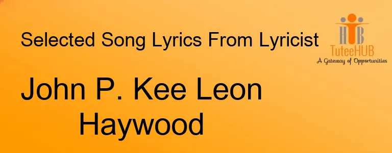 John P. Kee Leon Haywood