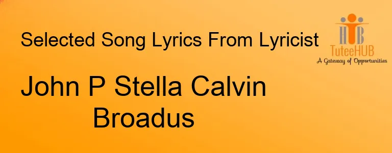 John P Stella Calvin Broadus