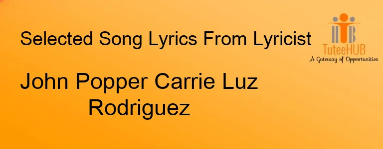 John Popper Carrie Luz Rodriguez