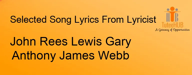 John Rees Lewis Gary Anthony James Webb