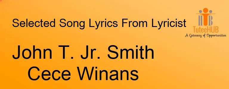 John T. Jr. Smith Cece Winans