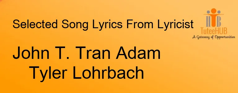 John T. Tran Adam Tyler Lohrbach