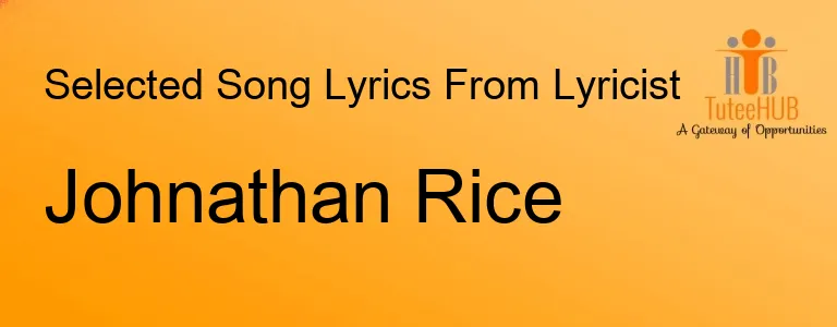 Johnathan Rice