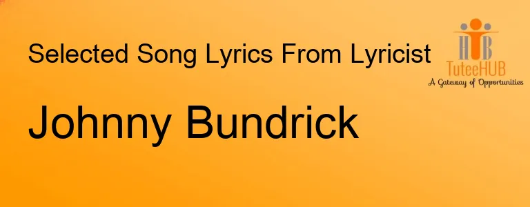 Johnny Bundrick