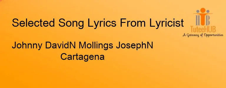 Johnny DavidN Mollings JosephN Cartagena