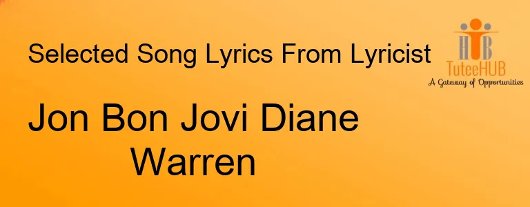 Jon Bon Jovi Diane Warren