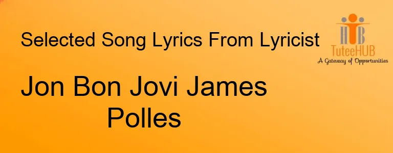 Jon Bon Jovi James Polles