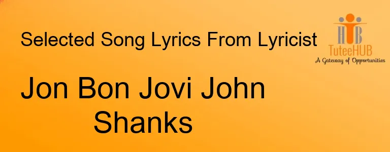 Jon Bon Jovi John Shanks