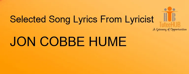 Jon Cobbe Hume
